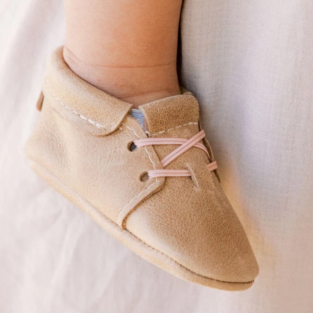Bundle Freshly Picked Oxford Soft Sole Baby shoes size 2 & Size 3